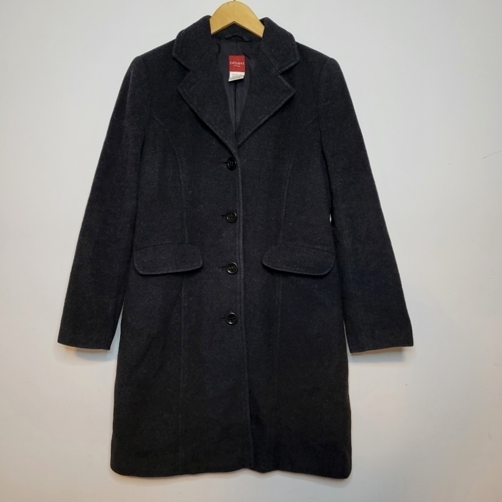 Olsen Wool And Cashmere Jacket Size 8